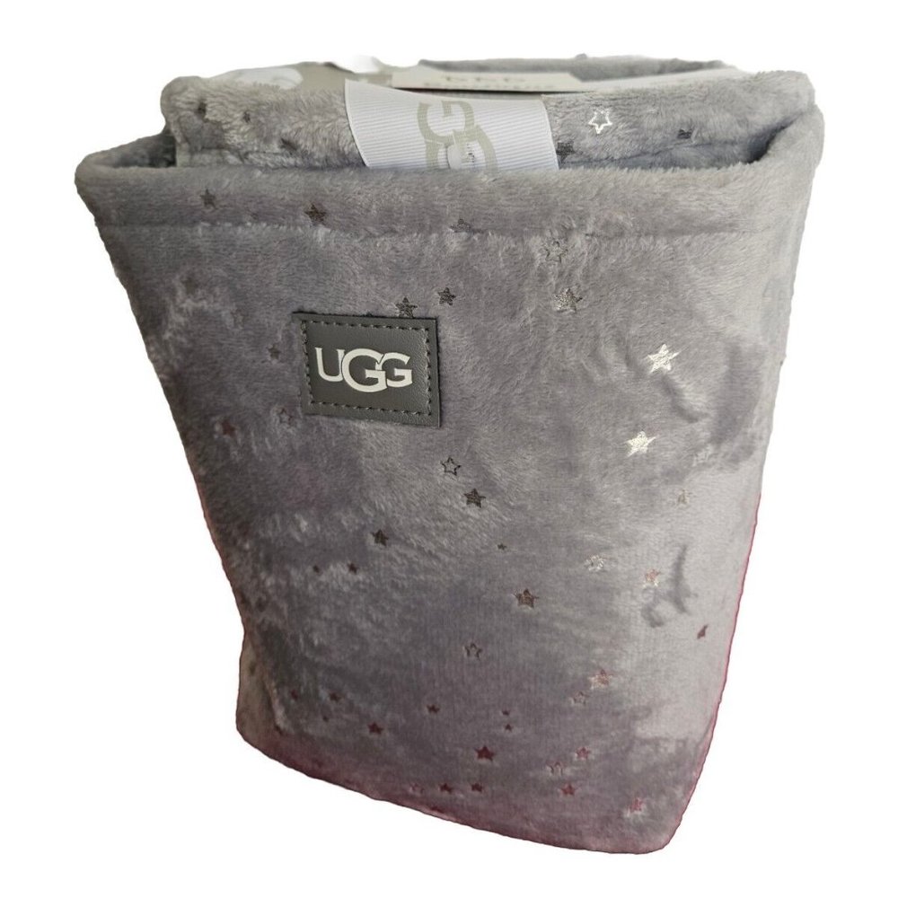 UGG Square Round Bin GRAY 2 pc SET